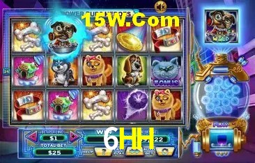 Slots com jackpots e giros grátis na 6HH